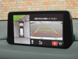 360&deg;ビューモニターを搭載しています。コーナーセンサーと合せてお使いいただくことで、安全、安心にお車の取り回しを行っていただけます。