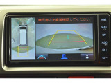 バックガイドモニターで、後方を確認しながら安心して駐車することができます。運転初心者も熟練者も必須の機能ですよ!