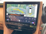 【パノラミックビューモニター】専用のカメラにより、上から見下ろしたような視点で360度クルマの周囲を確認することができます☆縦列駐車や幅寄せ時に活躍してくれます♪