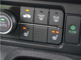 【アダプティブクルーズコントロール】ステアリングのスイッチを操作するとミリ波レーダーで先行車との距離を測定。設定を適切に保ちながら加速・減速、さらに停止まで自動に追従します。