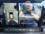 まるでお車を真上から見下ろしたかのような映像をナビに映し出してくれますので狭い駐車場でも周囲を確認する事が出来ますので非常に安心です♪