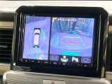 【全方位モニター用カメラ】専用のカメラにより、上から見下ろしたような視点で360度クルマの周囲を確認することができます☆死角部分も確認しやすく、狭い場所での切り返しや駐車もスムーズに行えます。