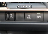 ■AC100V電源■ 車の中で、コンセントが使えます。便利ですね。