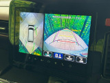 【全方位モニター用カメラ】専用のカメラにより、上から見下ろしたような視点で360度クルマの周囲を確認することができます☆死角部分も確認しやすく、狭い場所での切り返しや駐車もスムーズに行えます。