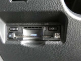 ETC車載器付きです。高速道路の料金所もスムーズに通過できます。