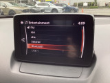 Bluetoothに接続することで、スマートフォンに入っている音楽アプリを車内で楽しめたり、通話が出来ます♪