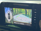【アラウンドビューモニター】専用のカメラにより、上から見下ろしたような視点で360度クルマの周囲を確認することができます☆死角部分も確認しやすく、狭い場所での切り返しや駐車もスムーズに行えます。