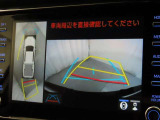 パノラミックビューモニターを装備しております。
