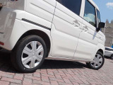 軽自動車の標準的なタイヤサイズなので維持費も安く済みますネ!