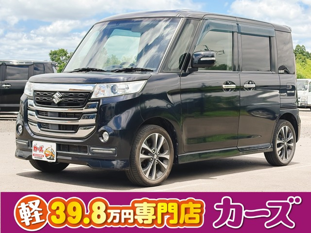 スペーシアカスタム Zターボ 保証12ヵ月・走行無制限 ナビ フルセグ