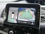 空から車を見たような「アラウンドビューモニター」!車の周りが一目で確認できるので、小さなお子様や障害物があっても安心して乗ることができます♪