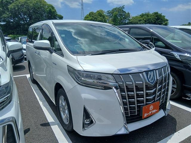 アルファード ハイブリッド 2.5 X E-Four 4WD 禁煙車 純正9インチナビ フルセグTV
