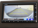 リアワイドカメラシステム!従来の視野に加えて、後方側方を約180&deg;まで見えるワイドビューと、後方を真上から見たような視野で駐車時などに便利なトップダウンビューの3つの視野があります!