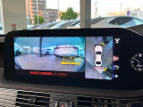 【パノラミックビューモニター】専用のカメラにより、上から見下ろしたような視点で360度クルマの周囲を確認することができます☆死角部分も確認しやすく、狭い場所での切り返しや駐車もスムーズに行えます。