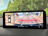 【360&deg;ビューモニター】専用のカメラにより、上から見下ろしたような視点で360度クルマの周囲を確認することができます☆死角部分も確認しやすく、狭い場所での切り返しや駐車もスムーズに行えます。