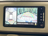 【パノラマモニター】専用のカメラにより、上から見下ろしたような視点で360度クルマの周囲を確認することができます☆死角部分も確認しやすく、狭い場所での切り返しや駐車もスムーズに行えます。