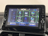日産オリジナルナビゲーションシステム。TV・CD・DVD再生・Bluetooth接続可能です。