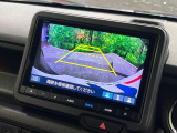 【バックカメラ】駐車時に後方がリアルタイム映像で確認できます。大型商業施設や立体駐車場での駐車時や、夜間のバック時に大活躍!運転スキルに関わらず、今や必須となった装備のひとつです!