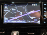 純正ナビ(NSZT-W66T)を装備。タッチパネル式で使いやすく、お出かけもラクラクです。