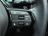 ◆アダプティブクルーズコントロール◆予め設定した車速内でクルマが自動的に加減速。前走車との適切な車間距離を維持しながら追従走行します。【LKAS】車線維持支援システムでステアリング操作を支援。