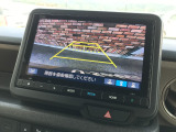 リアカメラがついているので、駐車や後進の際にとても便利です♪