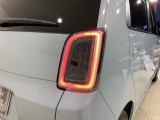 視認性がいいテールランプ。後続車にも存在をアピール。