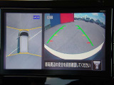 上からの視点で狭い駐車場への駐車などに役立つアラウンドビューモニターです♪
