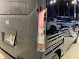 視認性がいいテールランプ。後続車にも存在をアピール。