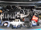 自慢のエンジンはパワードbyHONDAです。精度とバランスにこだわって、低回転からスムースなパワーを発揮します。