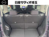みんなで出かけても荷物はちゃんと積めちゃいます。お買い物やお出掛けに便利ですね♪