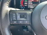 オーディオ等の操作ができるハンドルスイッチ付!手元で操作できるので運転中でも安心です☆