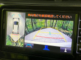 【パノラミックビューモニター】専用のカメラにより、上から見下ろしたような視点で360度クルマの周囲を確認することができます☆死角部分も確認しやすく、狭い場所での切り返しや駐車もスムーズに行えます。