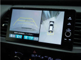 ◆全周囲カメラシステム◆運転席から見えにくい後方などをナビ画面で確認でき運転を支援するシステムです!