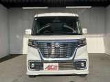 スペーシアカスタム ハイブリッド(HYBRID)  XS 4WD 両側電動スライドドア 社外エンスタ