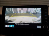 【バックカメラ】後退時も安心。リバース連動で画面が切り替わるのでとっても便利。