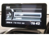 純正センターディスプレイが装備されています!オーディオソース BluetoothAudio USB