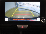 バックガイドモニターで、後方を確認しながら安心して駐車することができます。運転初心者も熟練者も必須の機能ですよ!