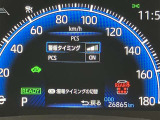視認性の良いスピードメーターです☆