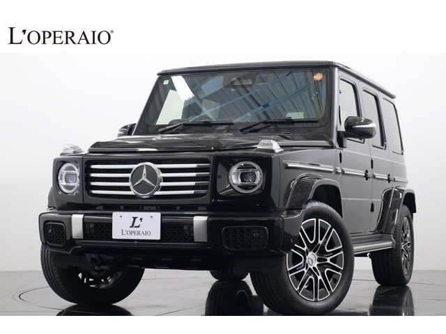 Gクラス G450d ローンチ エディション (ISG)  4WD 1オーナー グレー革 マヌファクト...