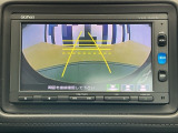 バックカメラ付きで後方の確認も安心です!スムーズな駐車・車庫入れをサポートいたします!