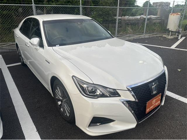 クラウンアスリート ハイブリッド 2.5 S 禁煙車 純正ナビ フルセグ バックカメラ