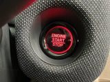 ワンプッシュでエンジンのスタート、ストップが出来て便利です。