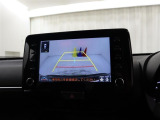 バックガイドモニターで、後方を確認しながら安心して駐車することができます。運転初心者も熟練者も必須の機能ですよ!