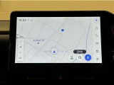 ナビ付きです。目的地を設定すれば、初めての場所でも簡単に行くことが出来ます。