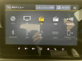 【9インチナビ】TV CD/DVD再生やBluetoothオーディオなど多彩なメディアに対応したメモリーナビを装備しています。