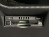 ETC車載器付きです。高速道路の料金所もスムーズに通過できます。