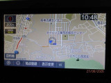 社外品ナビを装着。タッチパネル式で使いやすく、お出かけもラクラクです。