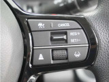 ◆アダプティブクルーズコントロール◆予め設定した車速内でクルマが自動的に加減速。前走車との適切な車間距離を維持しながら追従走行します。【LKAS】車線維持支援システムでステアリング操作を支援。