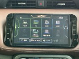 メニューを開いていただくと緑はオーディオ機能で青はナビゲーション機能とわかりやすくなっております。