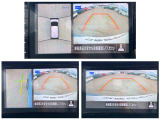 【アラウンドビューモニター】駐車時にまるで空から自分の車を見ているかのような映像を映し出して、安全に確認できる機能です!接触の危険が迫れば、表示や警告音で知らせてくれます!難しい駐車も楽々です!